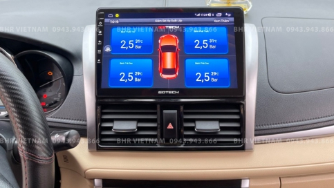 Màn hình DVD Android xe Toyota Vios 2014 - 2018 | Gotech GT8 